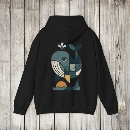 Graphic Whale Hoodie