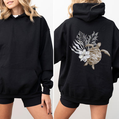 Boho Sea Turtle Hoodie