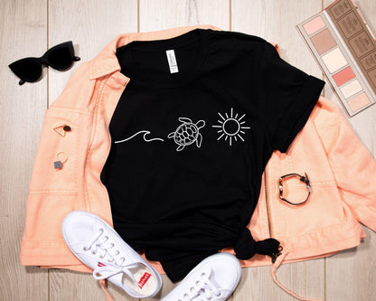 Ocean Turtle Sun Tee