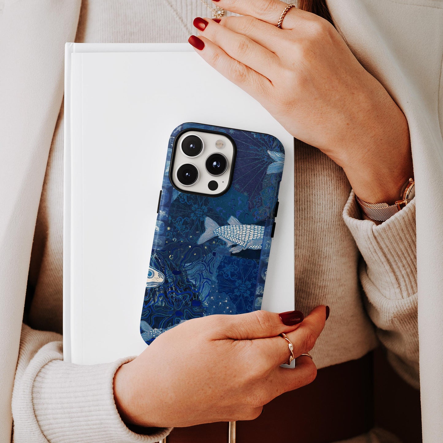 Japanese Tattoo Fish Case