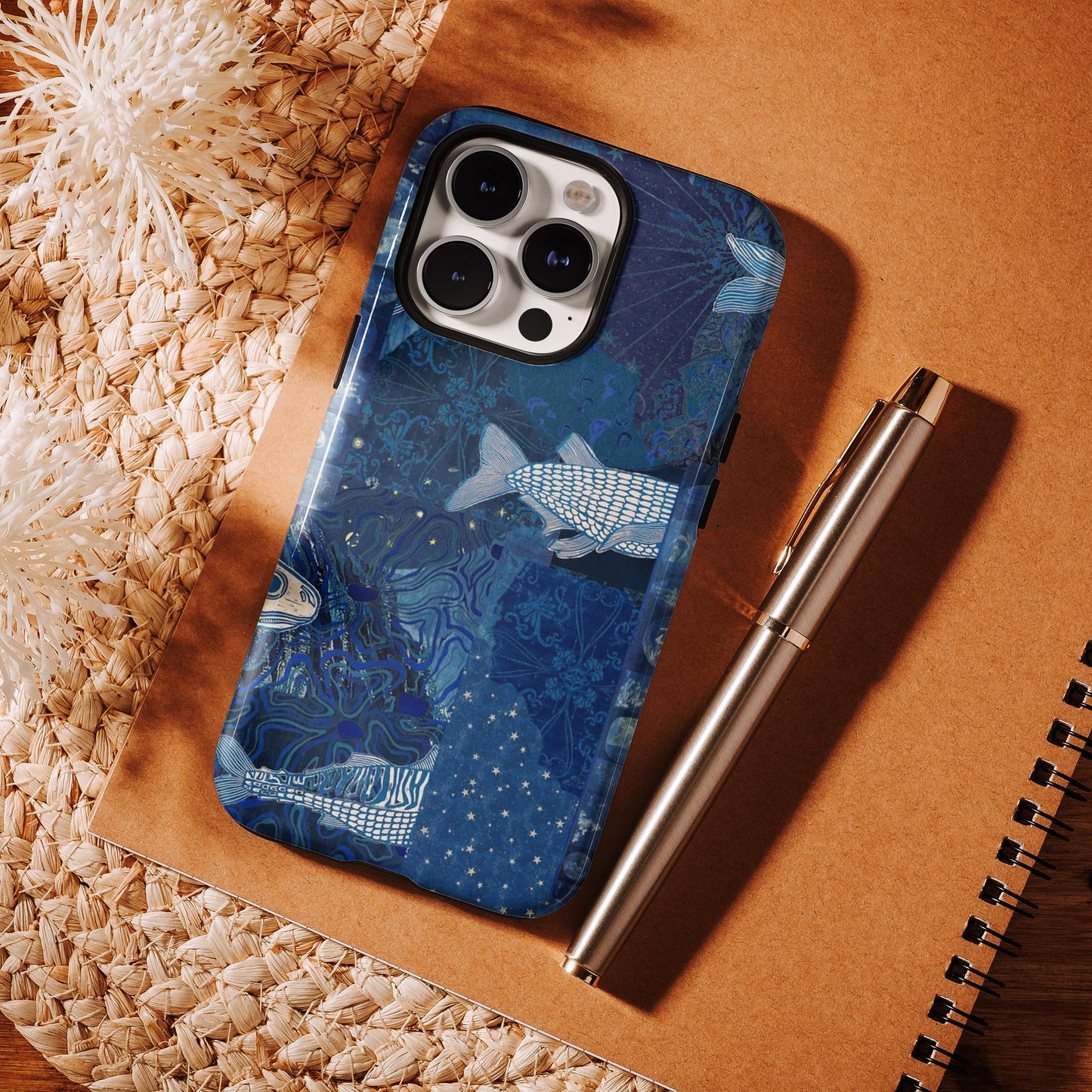 Japanese Tattoo Fish Case