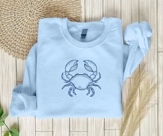 Blue Crab Sweater V2