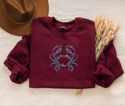 Blue Crab Sweater