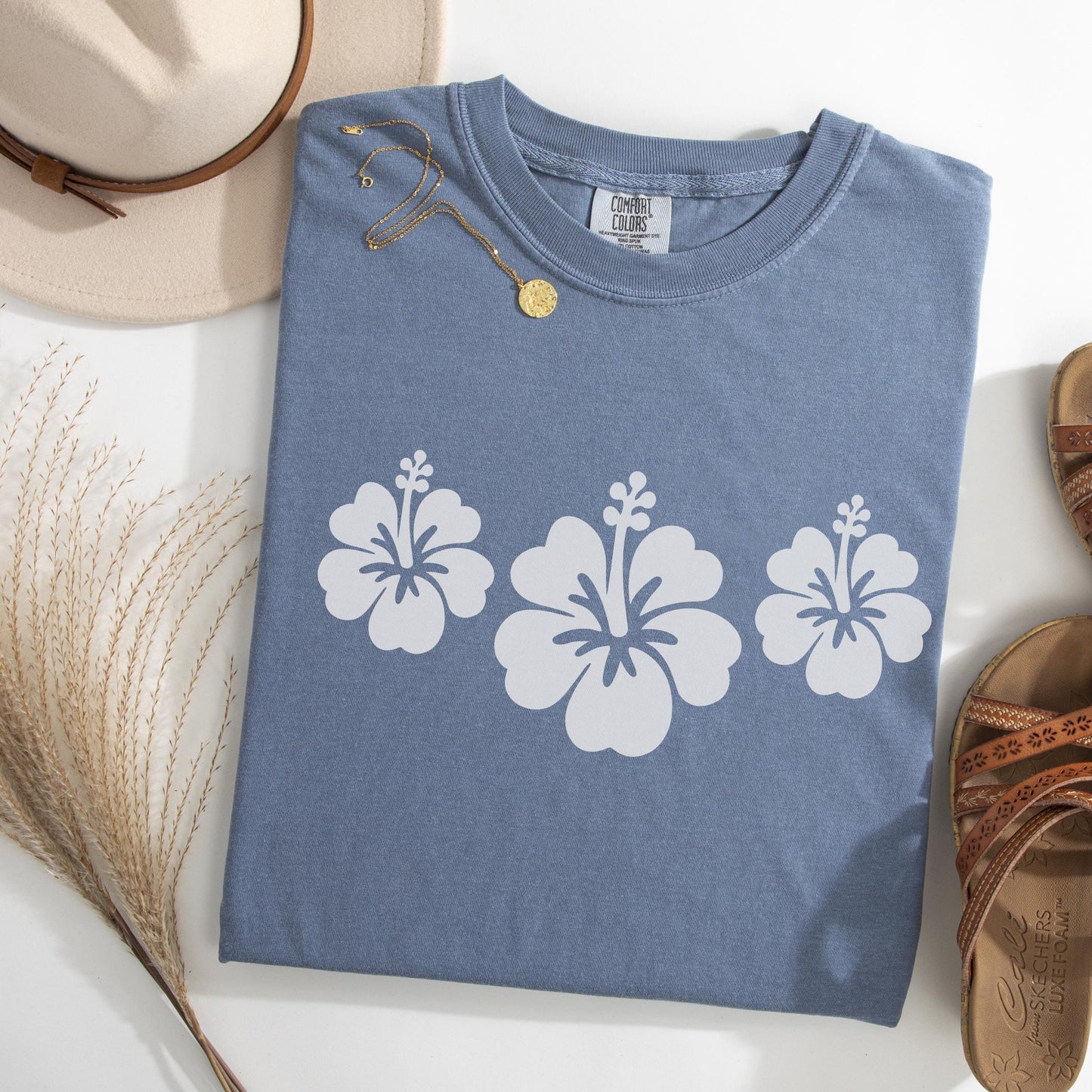 Hibiscus Flower Tee V5