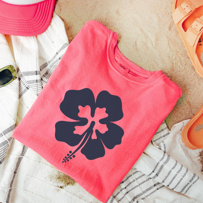 Hibiscus Flower Tee V3