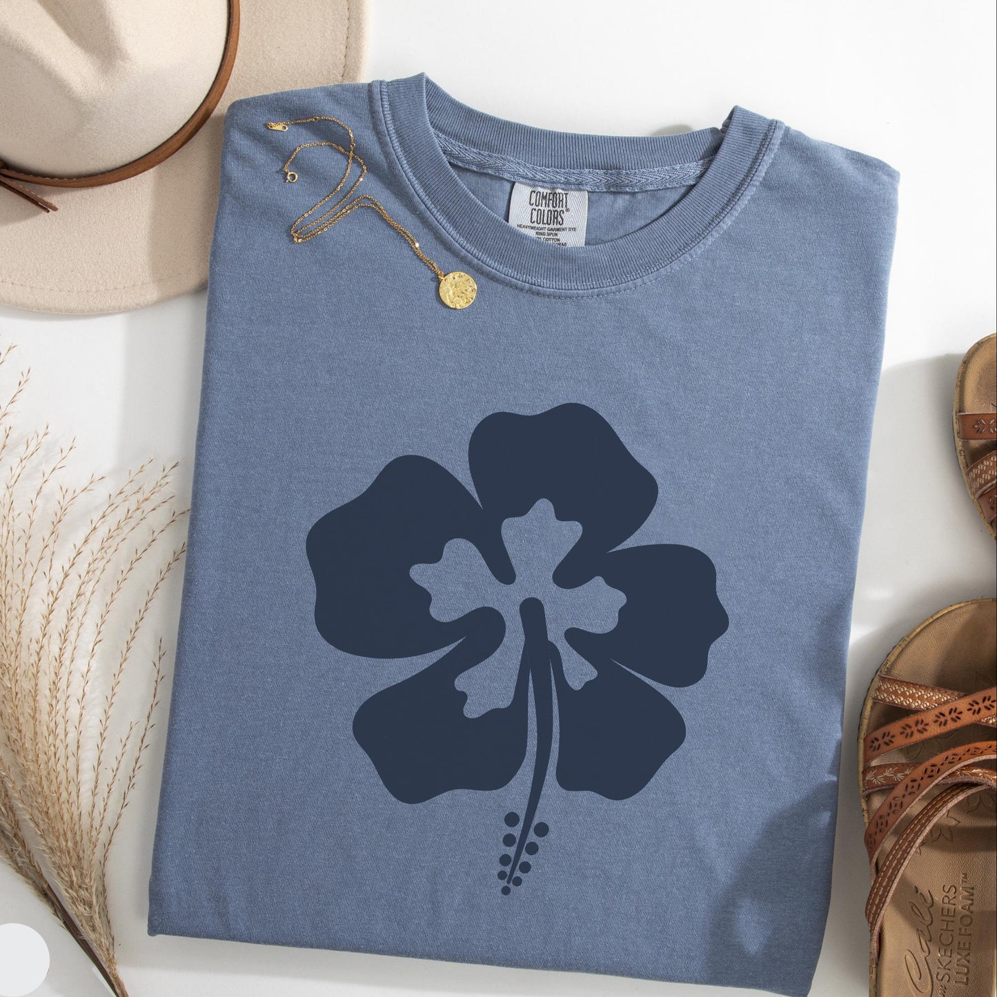 Hibiscus Flower Tee V3