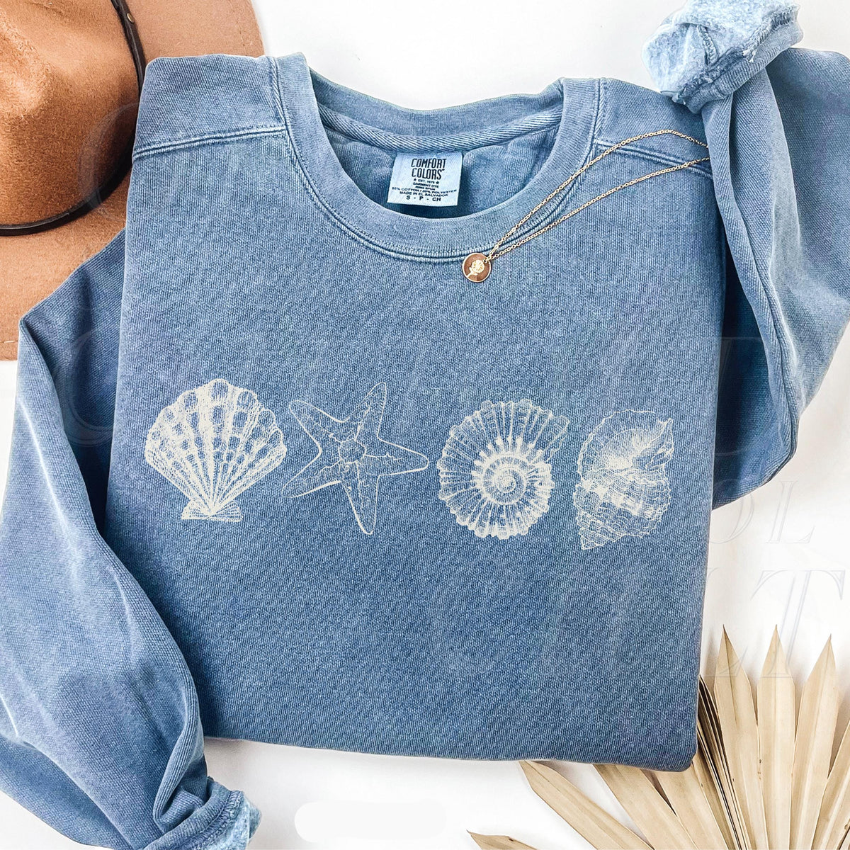 Sea Shells Crewneck Sweatshirt