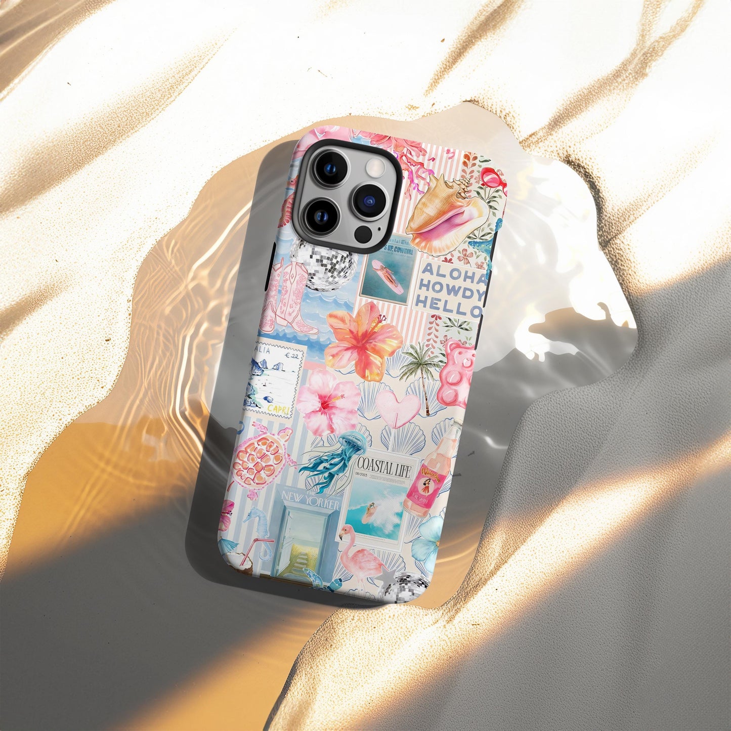 Beachy Blue Coquette Case
