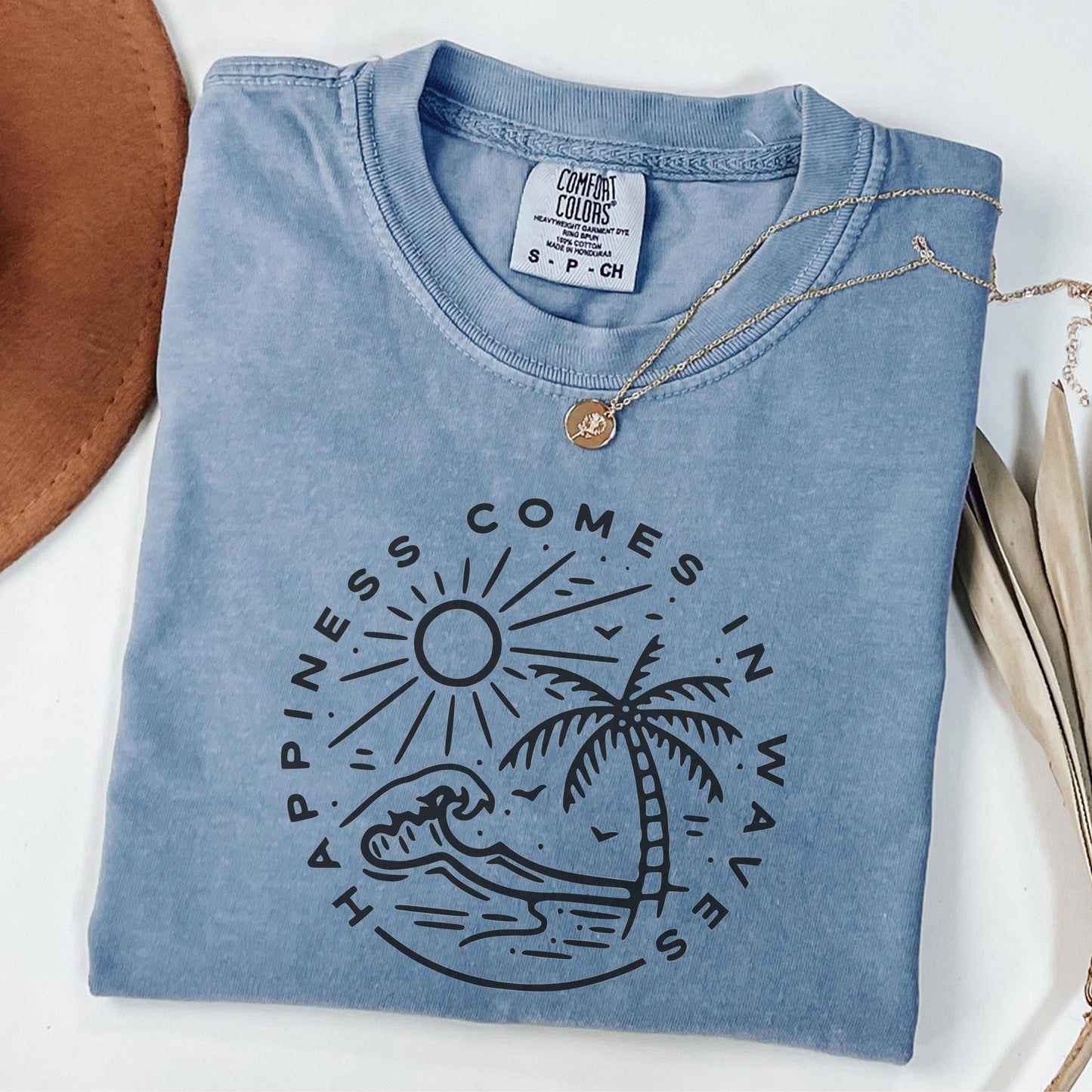 Happiness Comes in Waves Shirt V