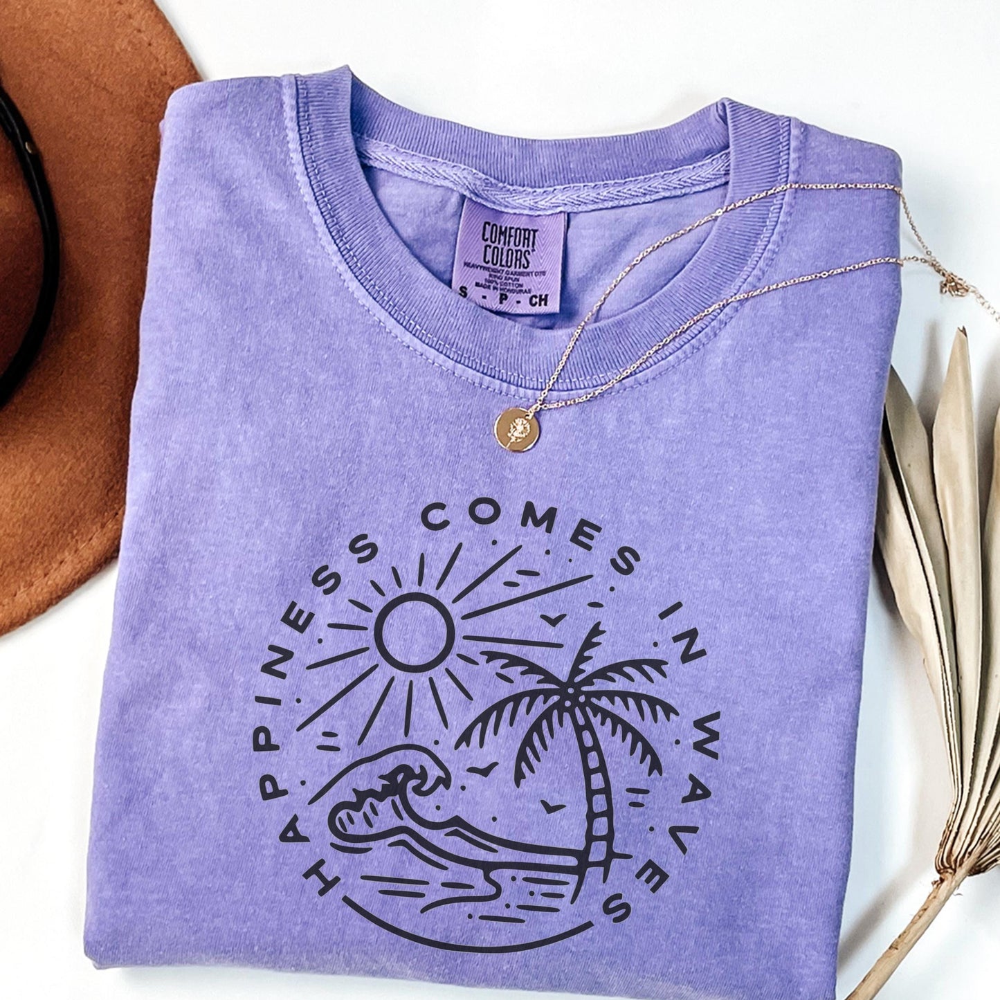 Happiness Comes in Waves Shirt V