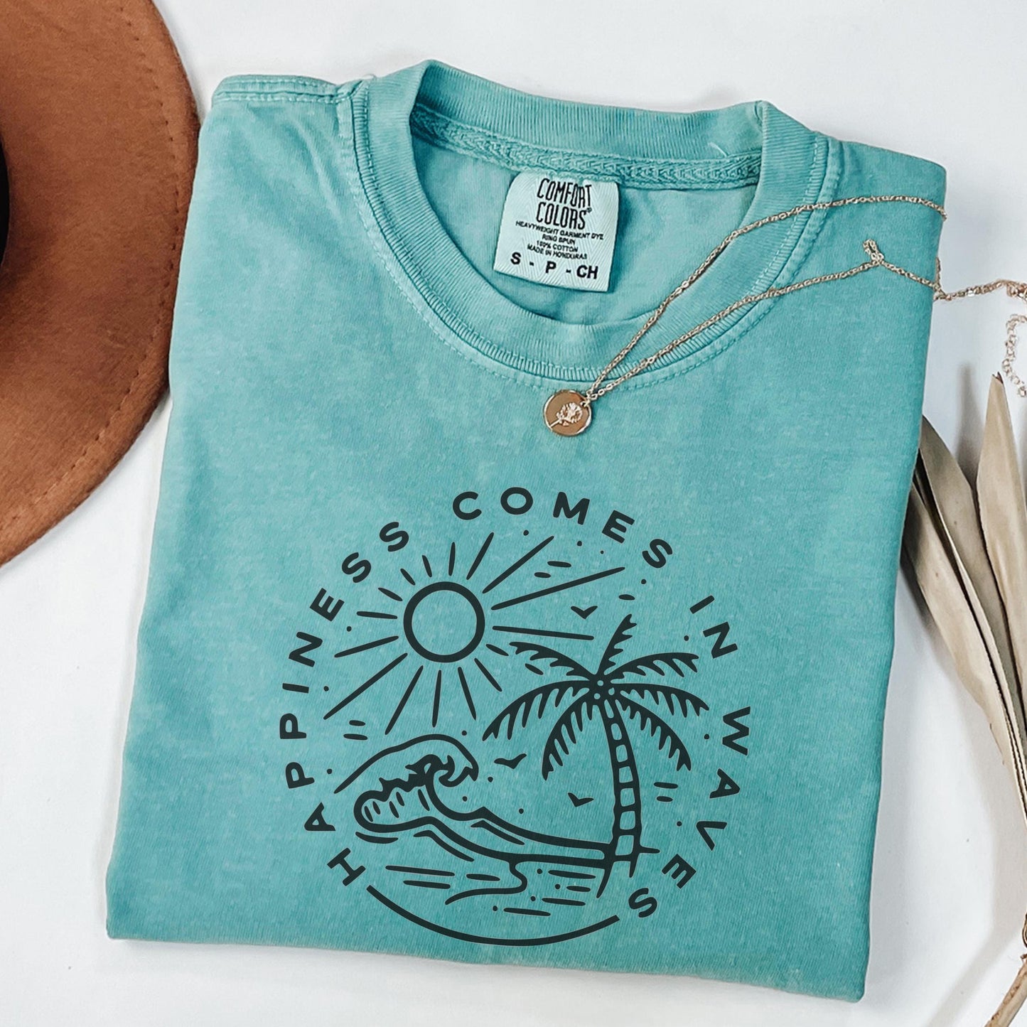 Happiness Comes in Waves Shirt V