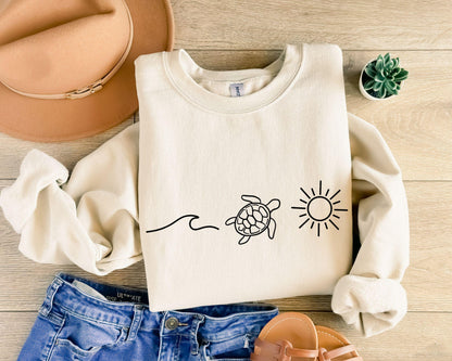 Ocean Turtle Sun Tee