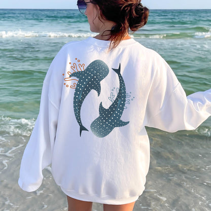 Whale Ocean Sweater New