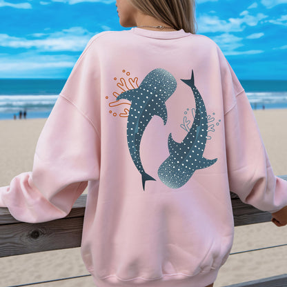 Whale Ocean Sweater New