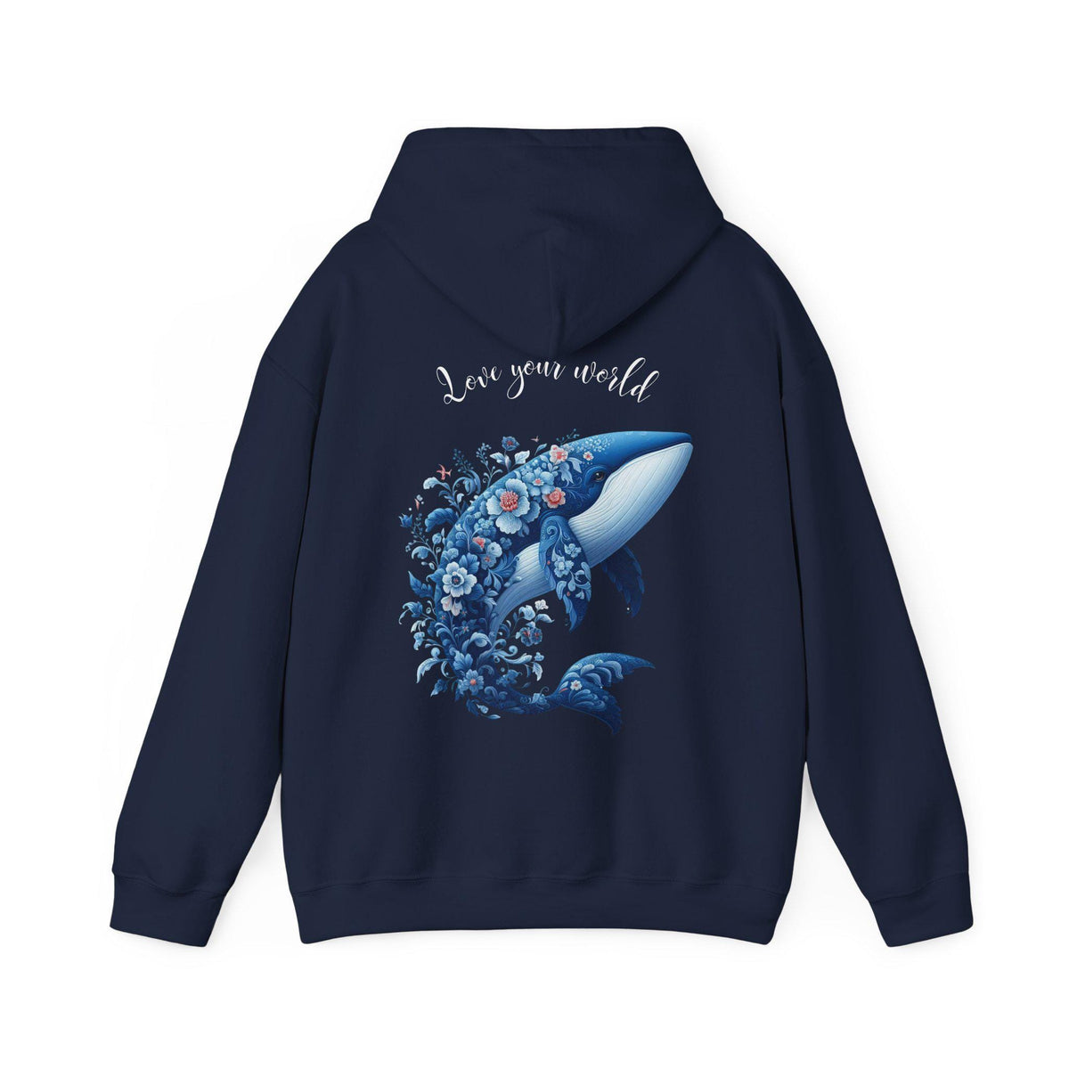 Love Your World Whale Hoodie