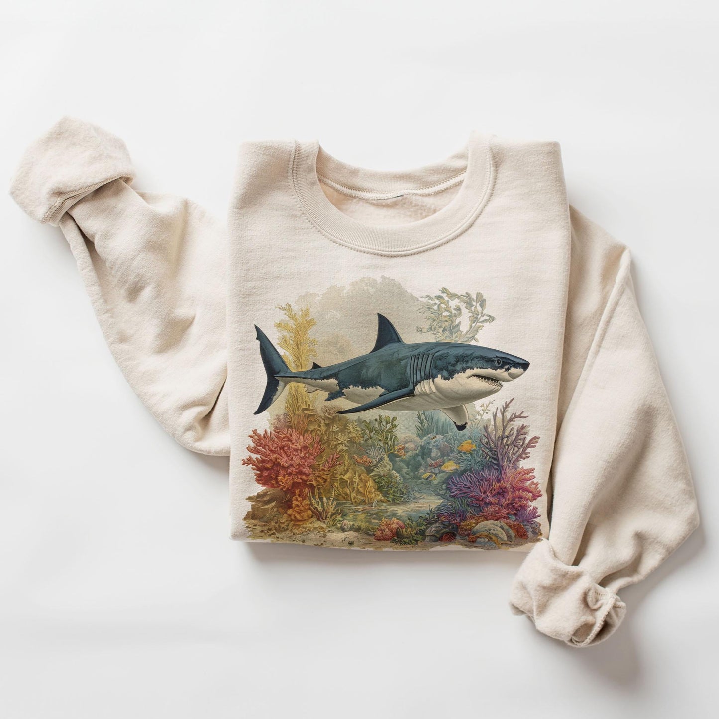 Great White Retro Sweater