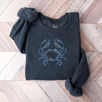 Blue Crab Sweater V2
