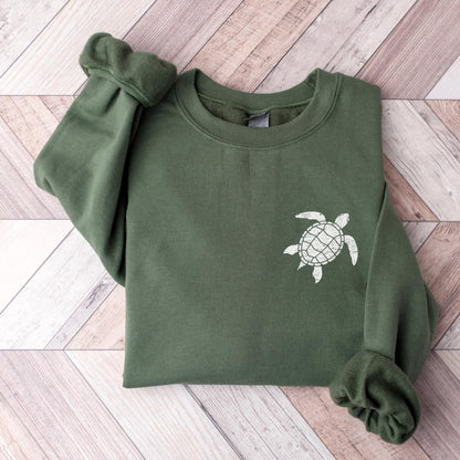 Vintage Sea Turtle Sweatshirt