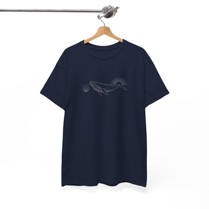 Blue Whale & Shell Graphic T-Shirt