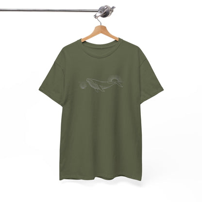 Blue Whale & Shell Graphic T-Shirt