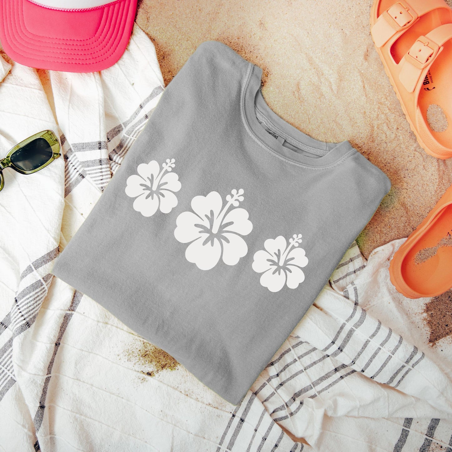 Hibiscus Flower Tee V5