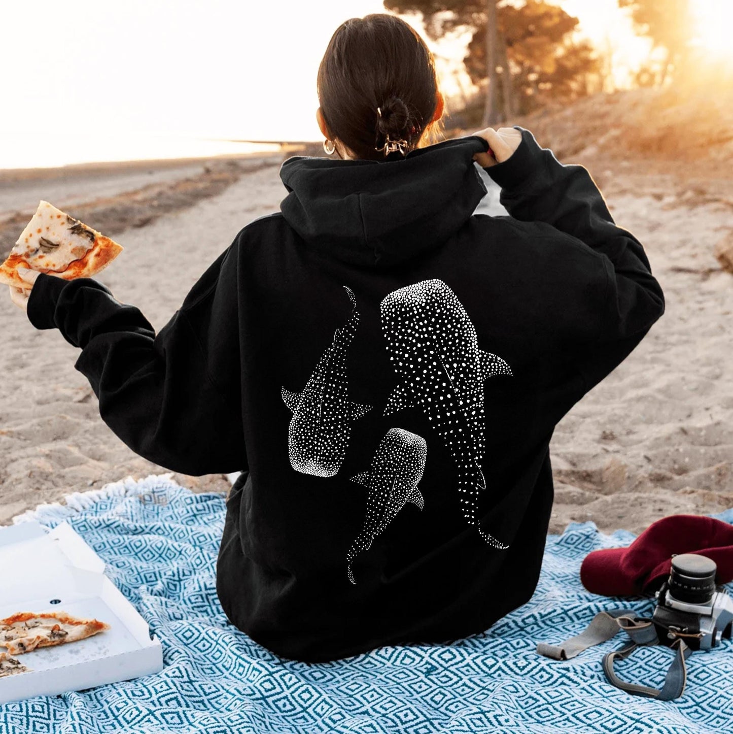 Whale Shark Hoodie V9
