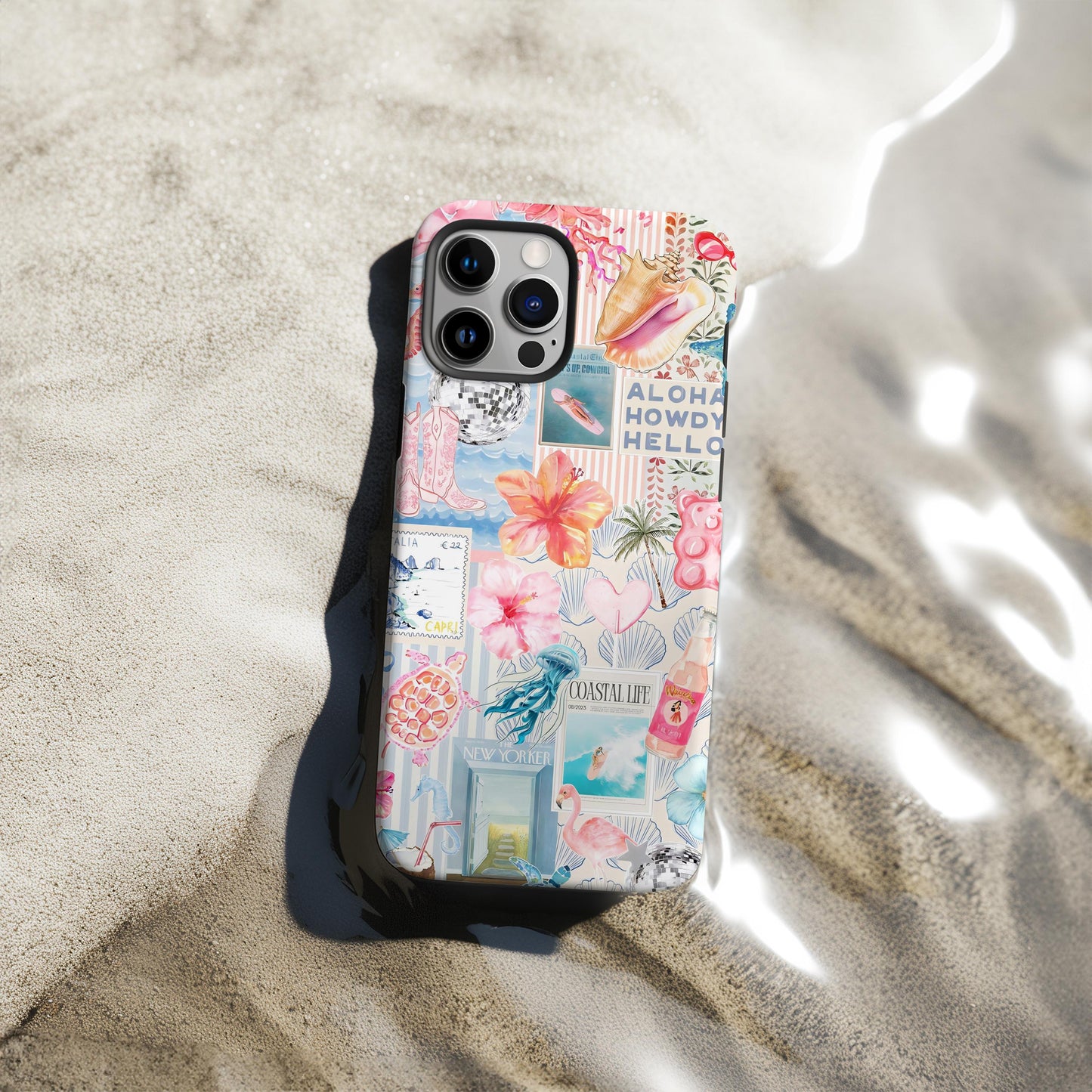 Beachy Blue Coquette Case