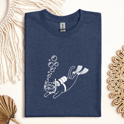 Cat Diving T-Shirt
