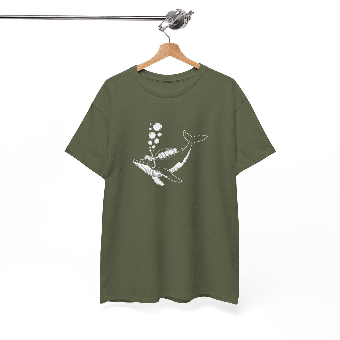 Blue Whale Diving T-Shirt