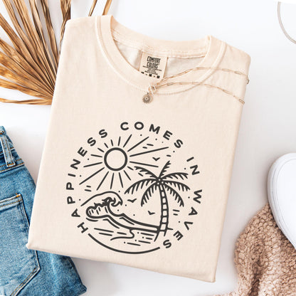 Happiness Comes in Waves Shirt V