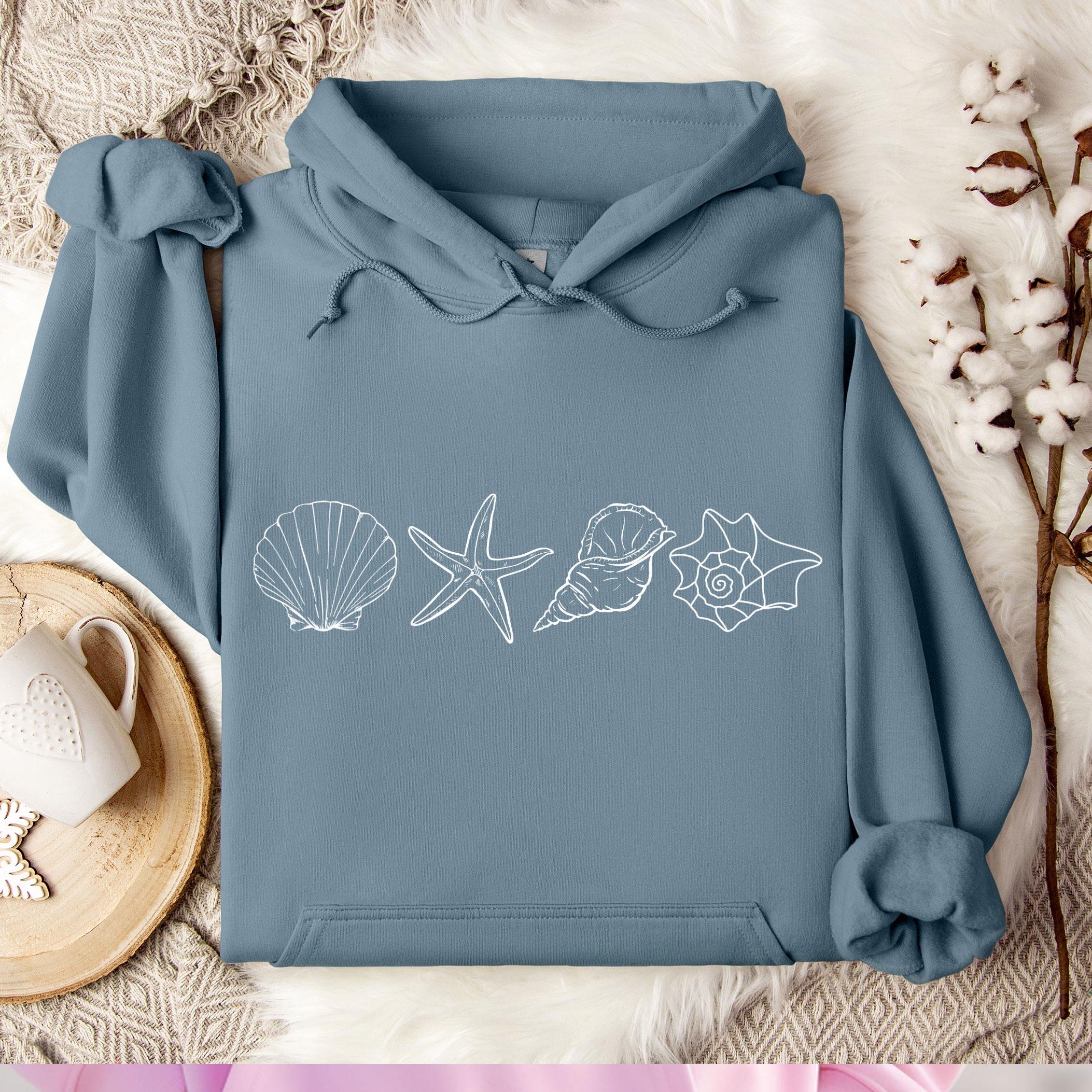 The Sea Shell Hoodie – Blue Ocean Project USA
