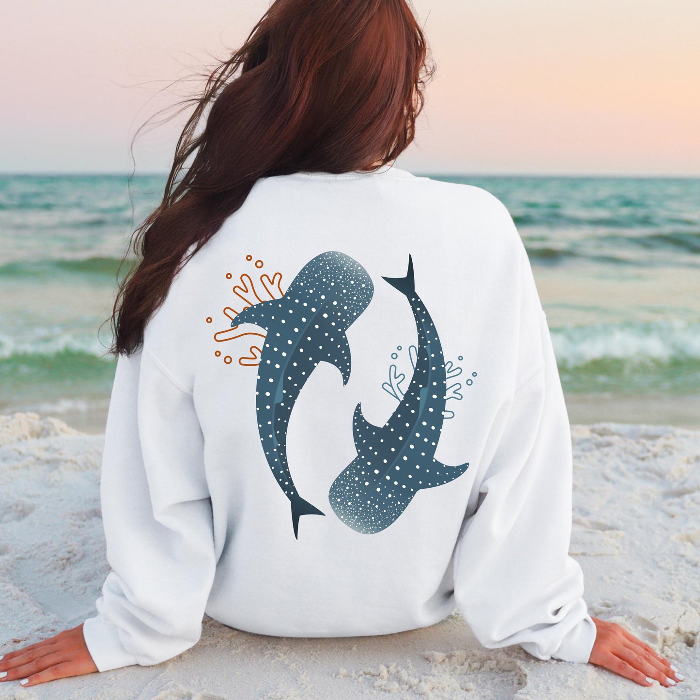 Whale Ocean Sweater New