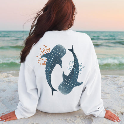 Whale Ocean Sweater New