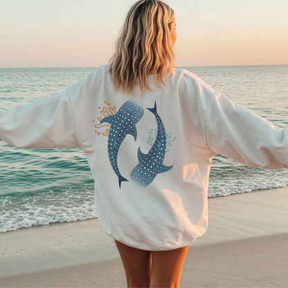 Whale Ocean Sweater New