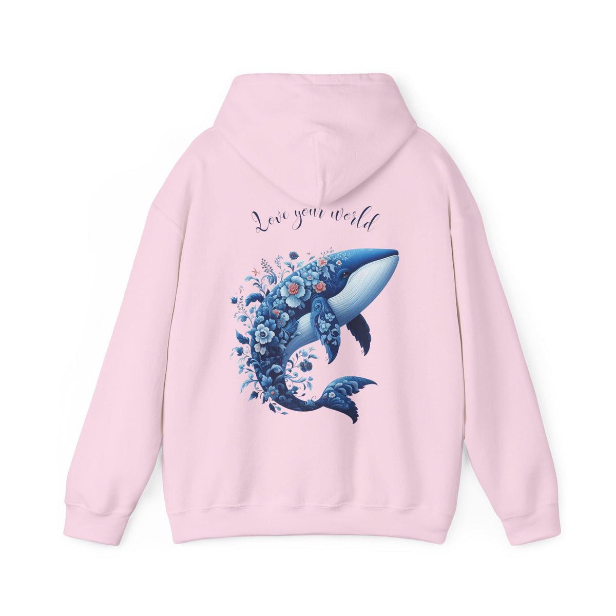 Love Your World Whale Hoodie