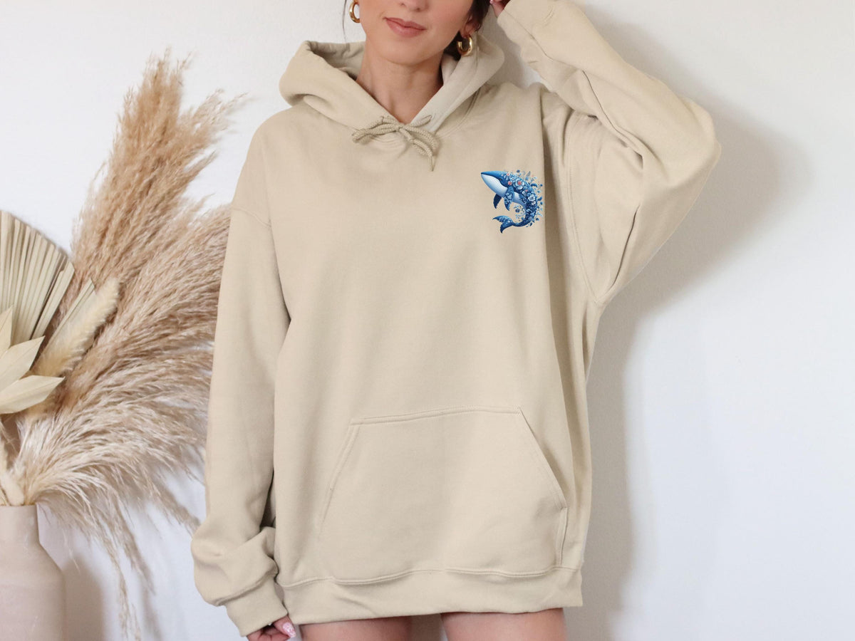 Love Your World Whale Hoodie