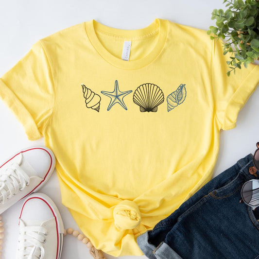 Sea Shells Beach Tee V2