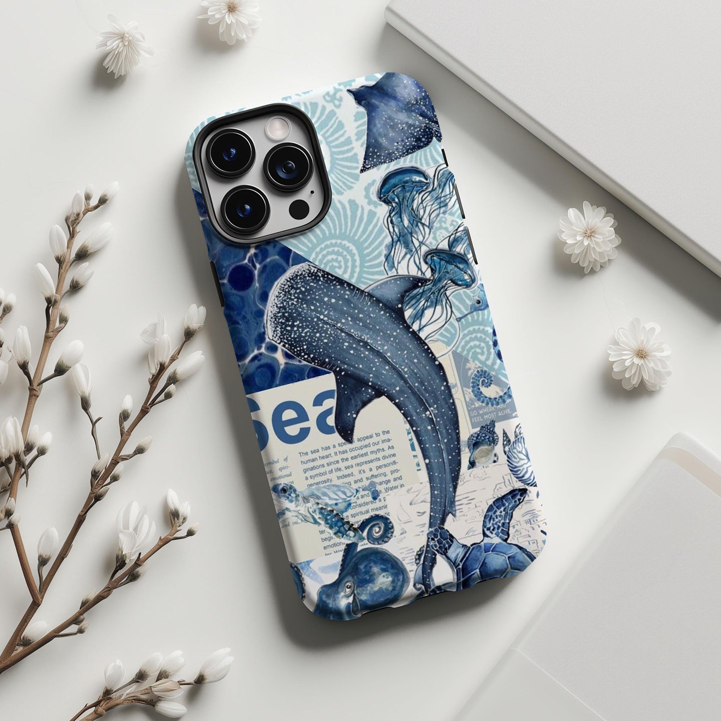 Whale Shark Coral Reef Case