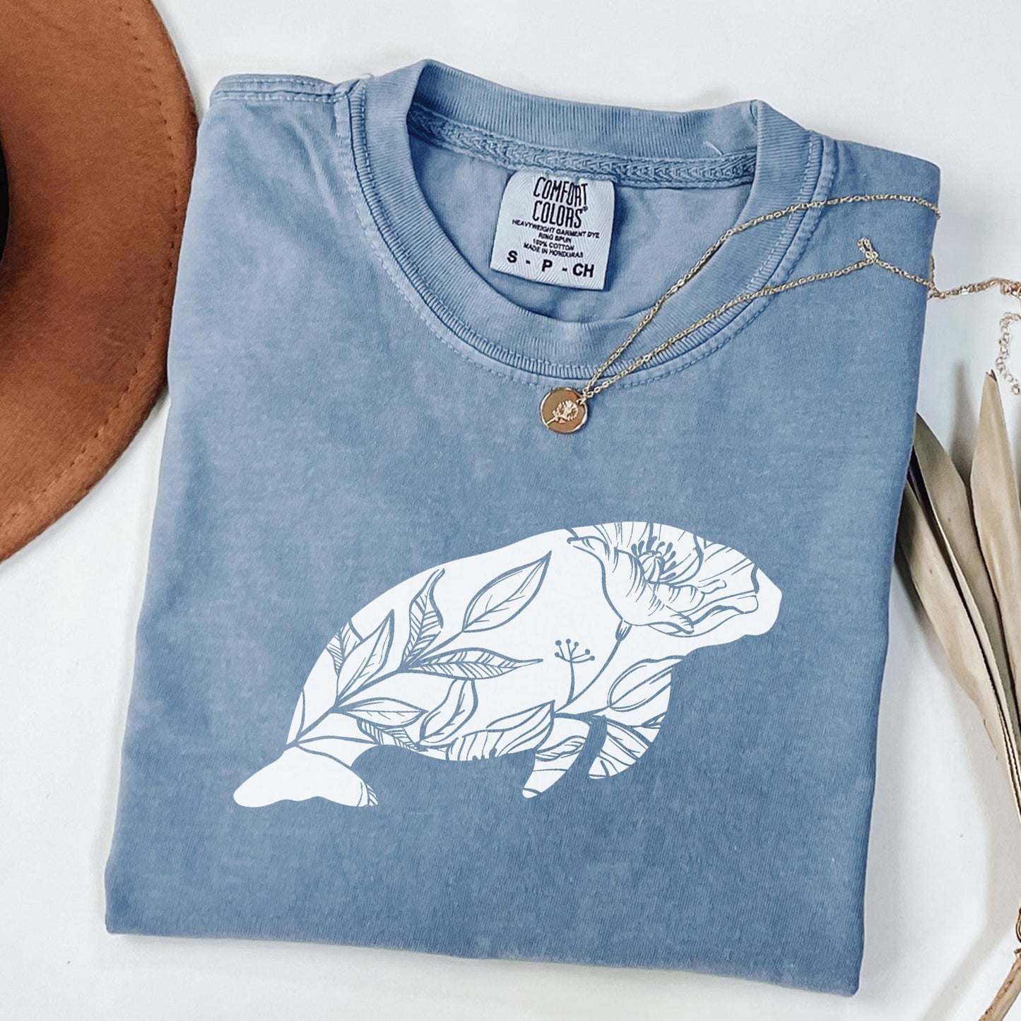 Floral Manatee Shirt