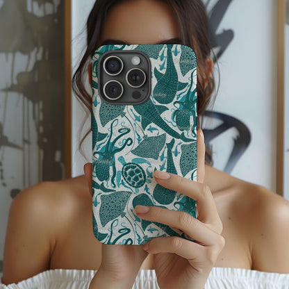 Retro Whale Shark Phone Case