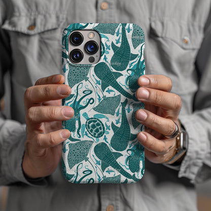Retro Whale Shark Phone Case