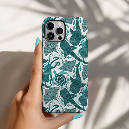 Retro Whale Shark Phone Case