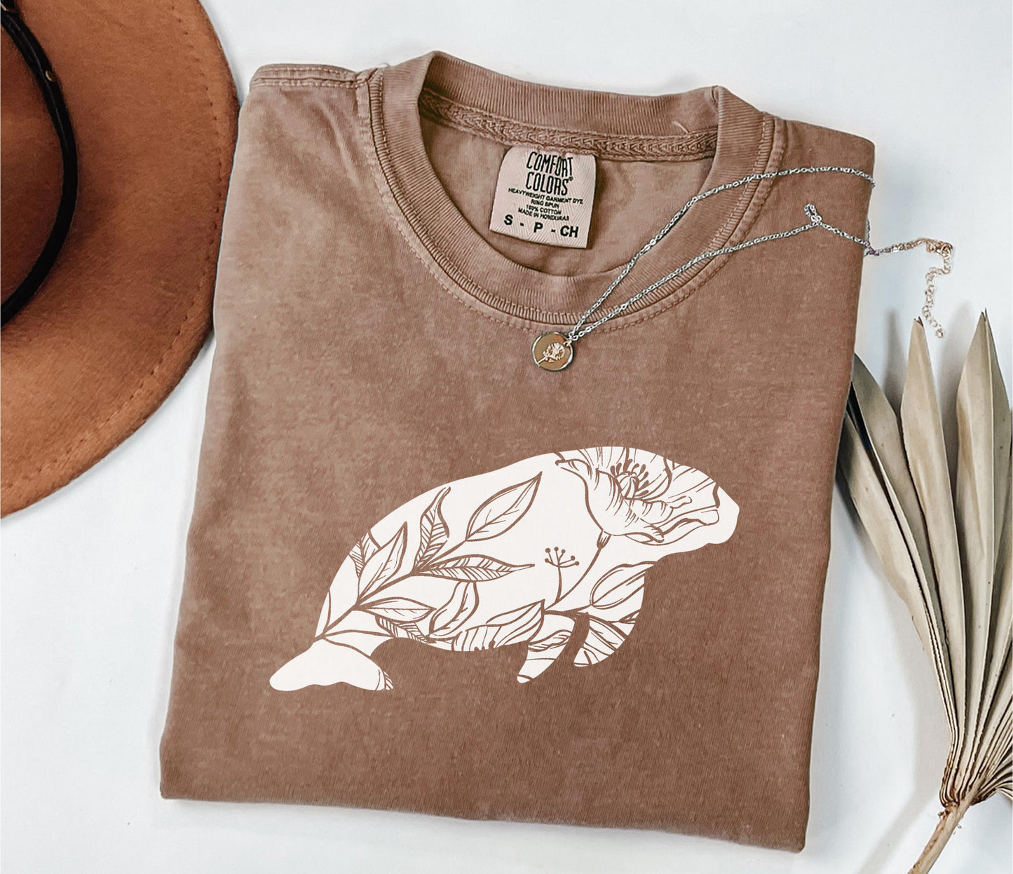 Floral Manatee Shirt