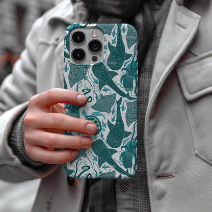 Retro Whale Shark Phone Case