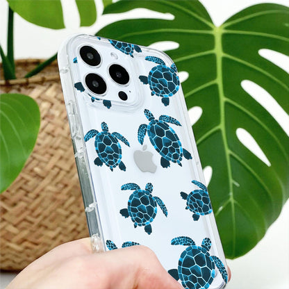 Sea Turtle Clear Phone Case V1