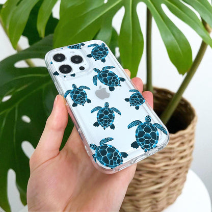 Sea Turtle Clear Phone Case V1