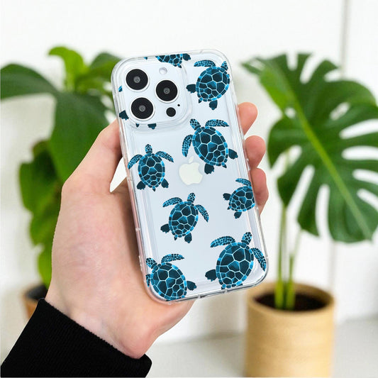 Sea Turtle Clear Phone Case V1