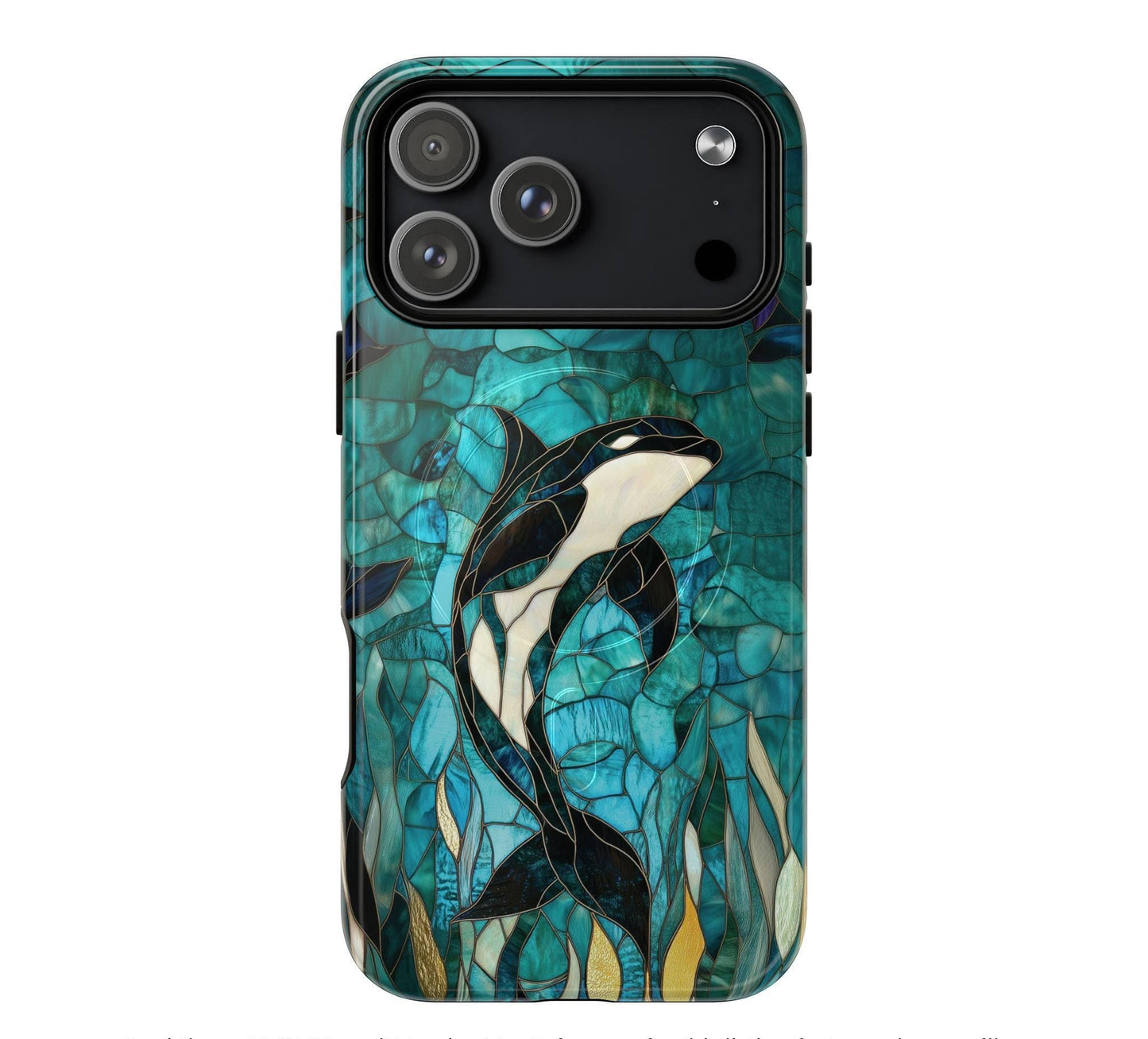 Majestic Orca Stained Case