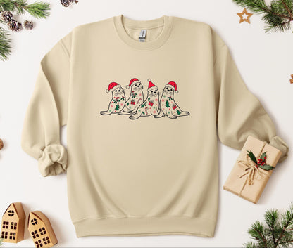 Sea Lion Christmas Jumper