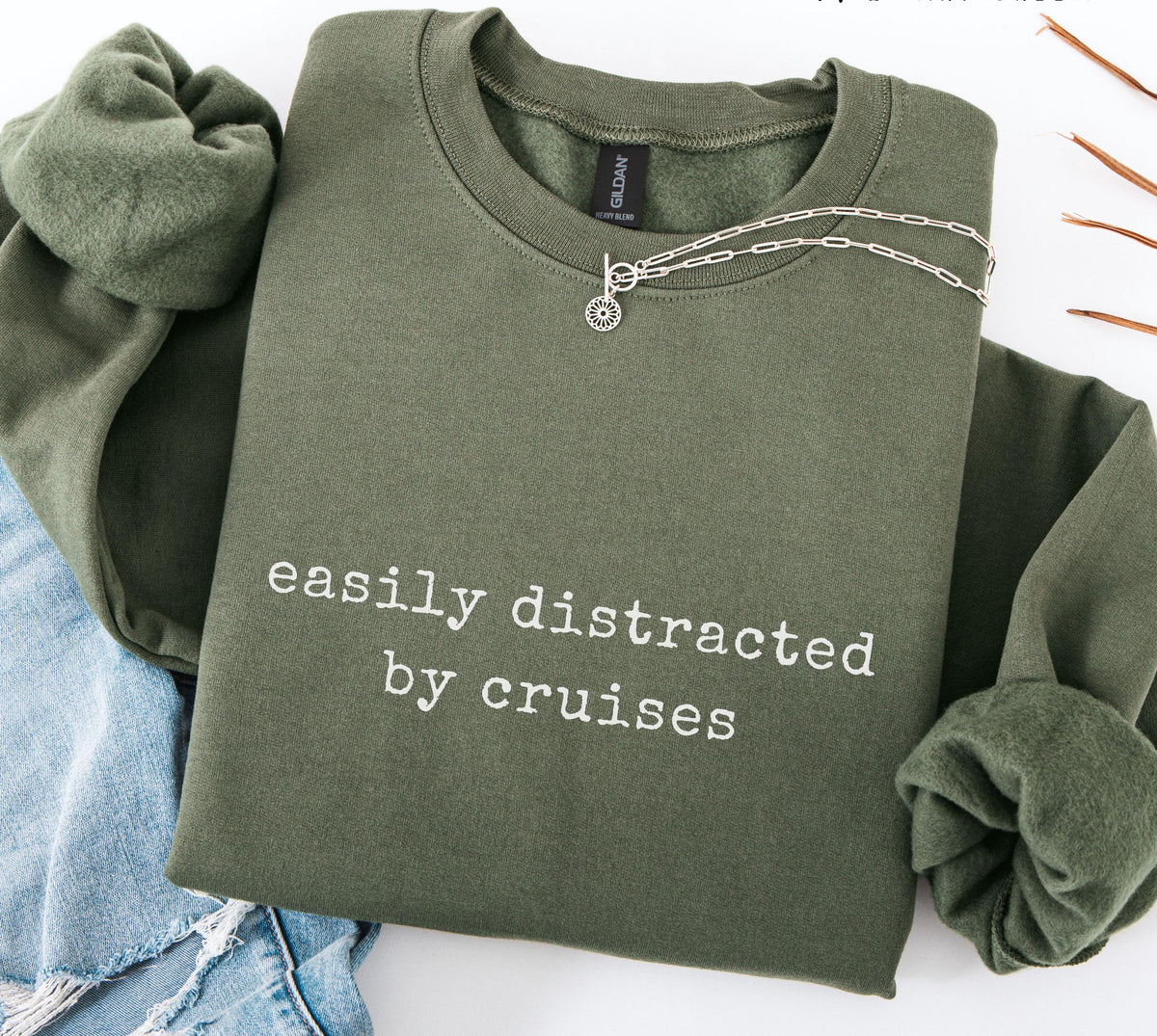 Easily Distracted By Cruises Sweater